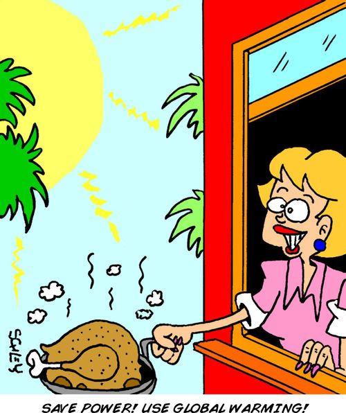 Save Power! Use Global Warming!