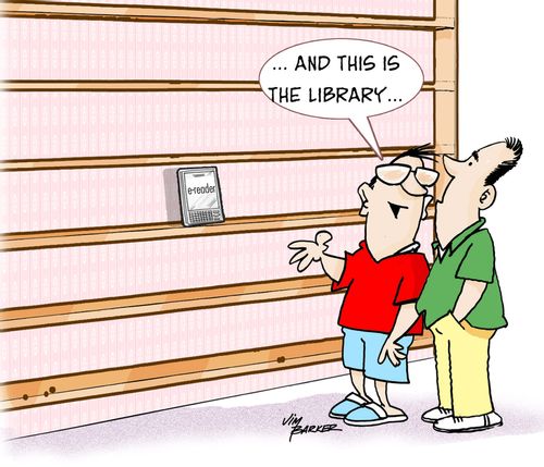 'And this is the Library'.