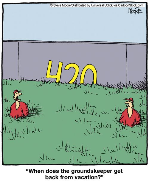 'When does the groundskeeper get back from vacation?'