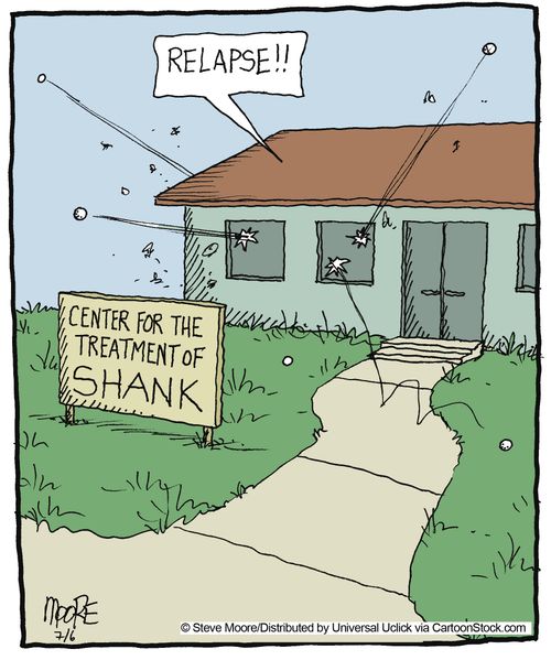 Center for the treatment of shank.