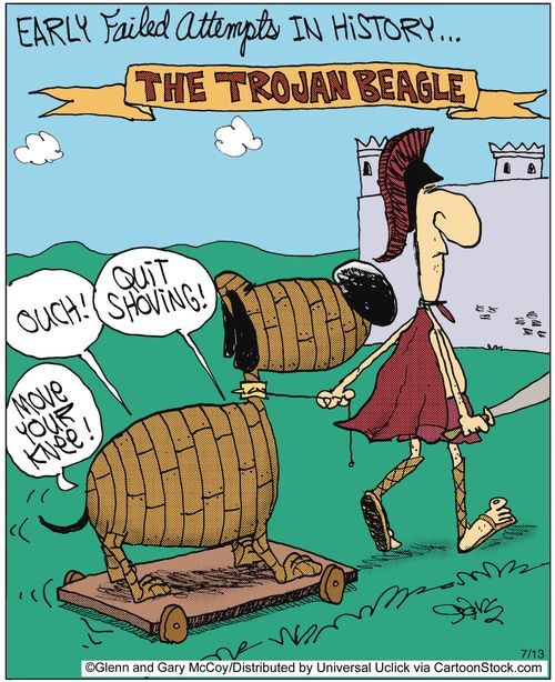 The Trojan Beagle.
