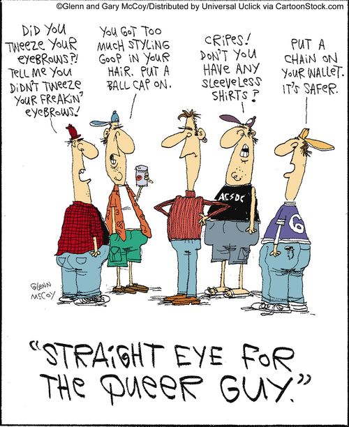 'Straight eye for the queer guy.'