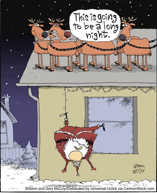 'This is going to be a long night.'