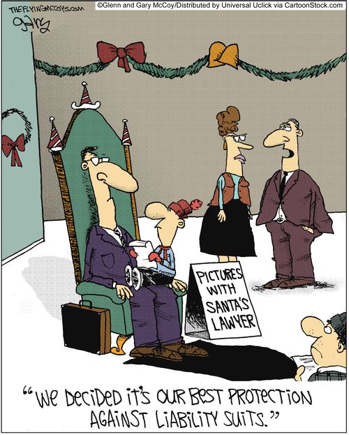 'We decided it's our best protection against liability suits.'