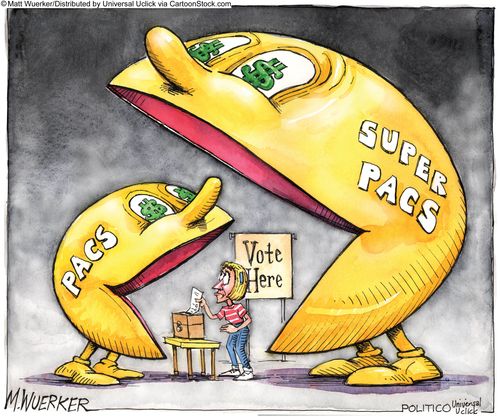Super PACs.