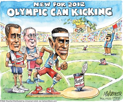 New for 2012 Olympic Can Kicking.