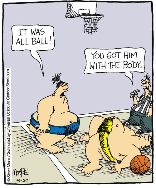'It was all ball!'