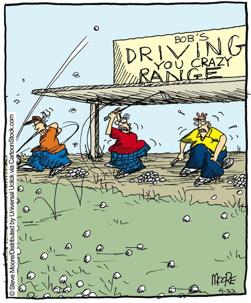 Bob's driving you crazy range.