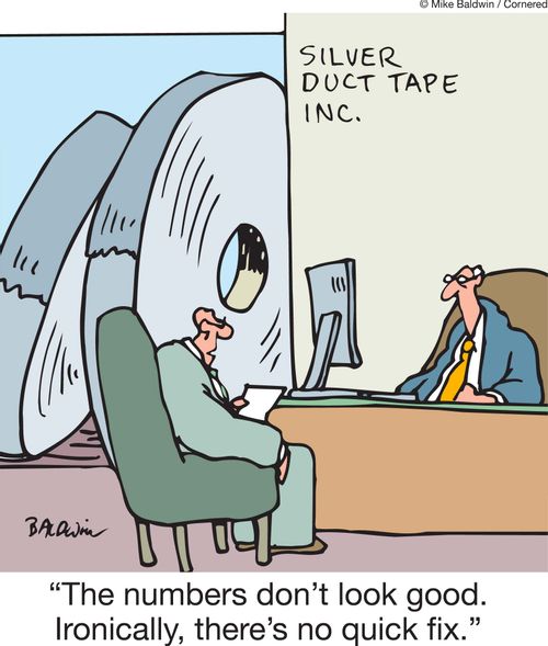 'The numbers don't look good. Ironically, there's no quick fix.'