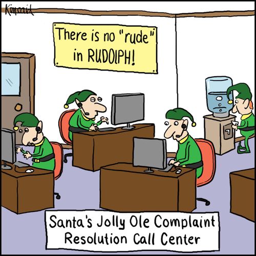 Santa's Jolly Ole Complaint Resolution Call Center