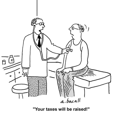 'Your taxes will be raised!'
