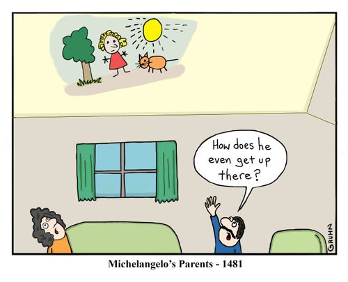 Michelangelo's Parents - 1481