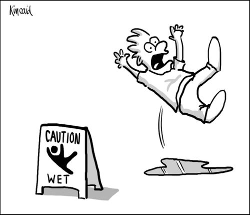 Caution Wet Floor