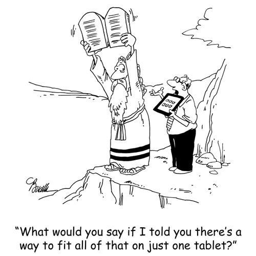 'What would you say if I told you there's a way to fit all of that on just one tablet?'