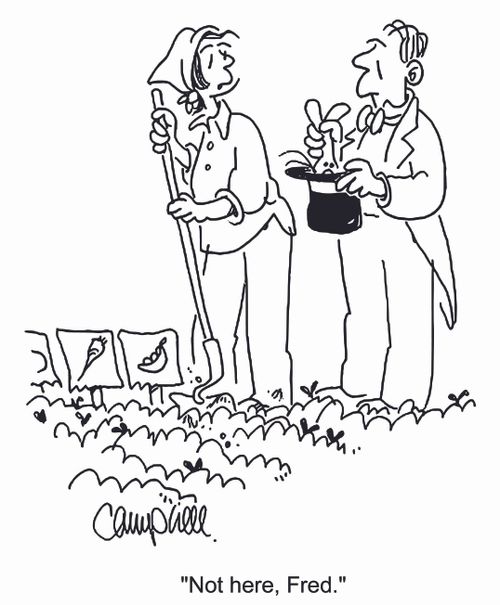 'Not here, Fred.'