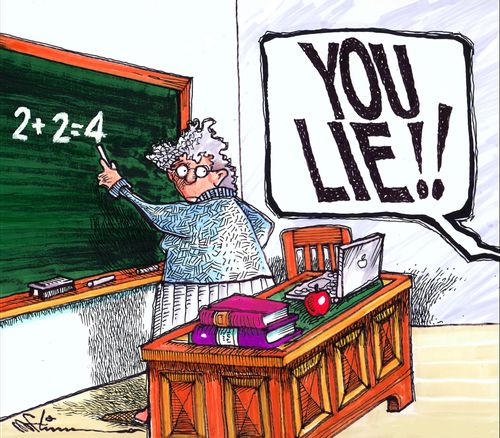 "You lie!!"