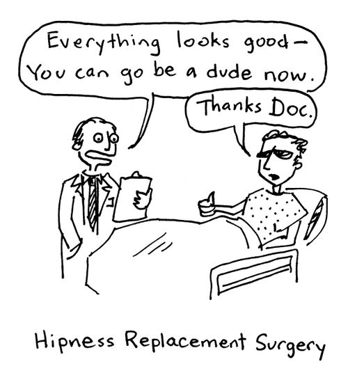 Hipness Replacement Surgery.