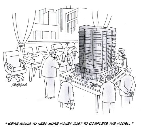 'We're going to need more money just to complete the model.'