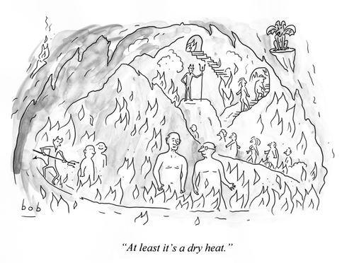 'At least it's a dry heat'