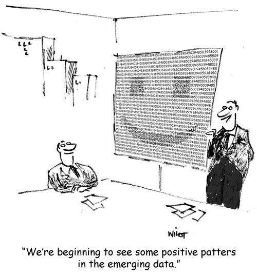 'We're beginning to see some positive patters in the emerging data.'
