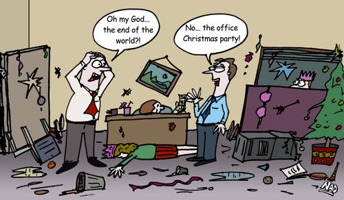 'Oh my God...the end of the world?!'