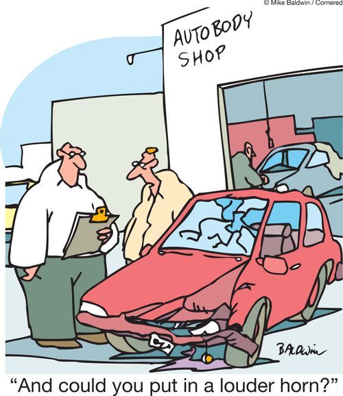 And could you put in a louder horn?'