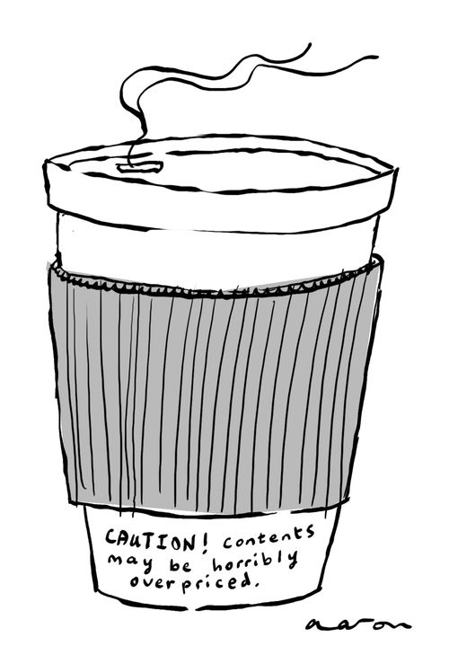 Caution! Contents may be horribly overpriced.