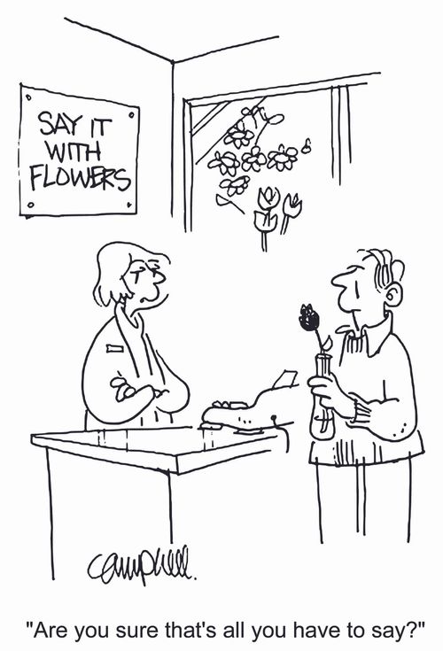 'Are you sure that's all you have to say?'