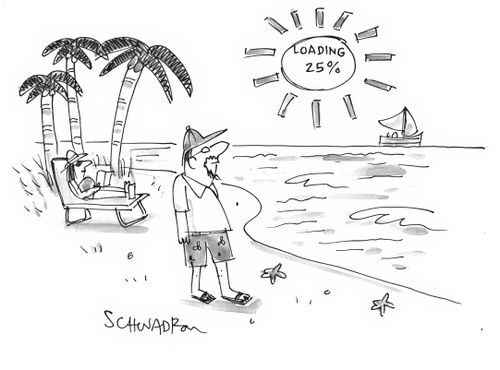The Sun: Loading 25%.