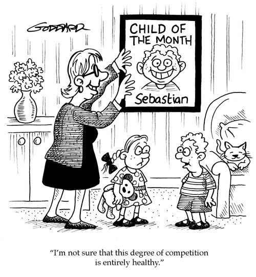 'I'm not sure that this degree of competition is entirely healthy.'