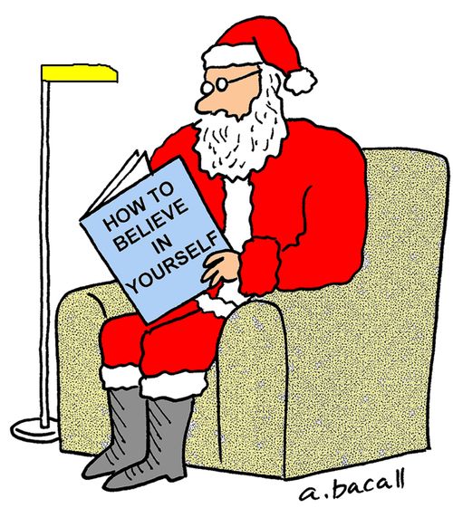 Santa Self Esteem.