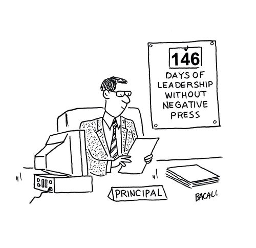 '146 days of leadership without any negative press.'