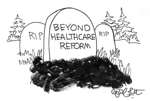 Gravestone: Beyond Healthcare Reform.