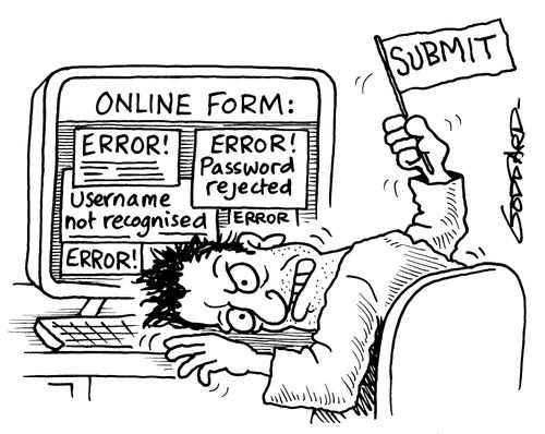 Online form - Submit.