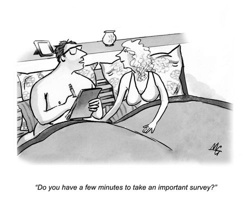 'Do you have a few minutes to take an important survey?'