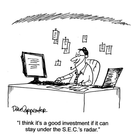 'I think it's a good investment if it can stay under the S.E.C.'s radar.'
