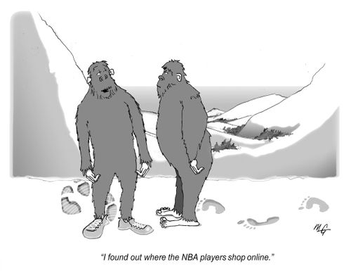 'I found out where the NBA players shop online.'