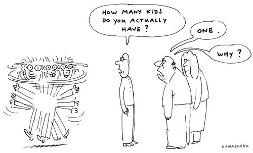 'How many kids do you actually have?'