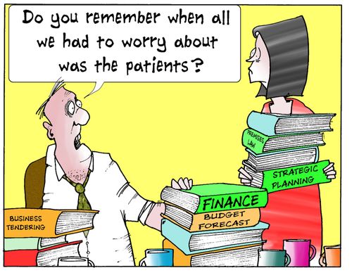 Do you remember when all we had to worry about was the patients?