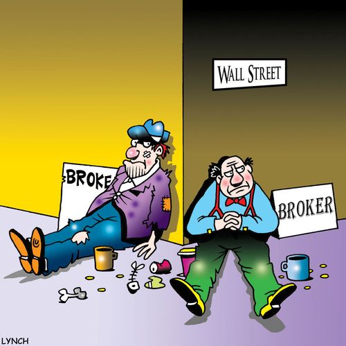 Wall Street: Broke and Broker.