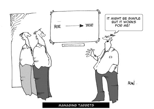 Managing Targets: "It mat be simple but it works for me."