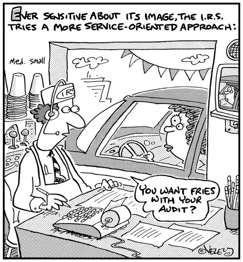 Ever sensitive about its image, the IRS tries a more service-oriented approach.