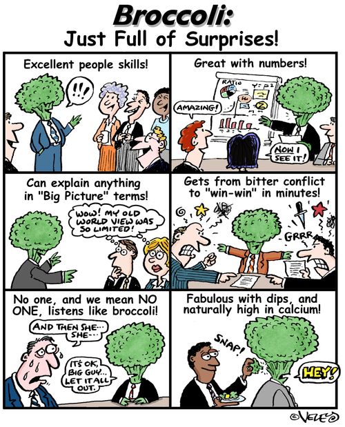 Broccoli: Just Full of Surprises!