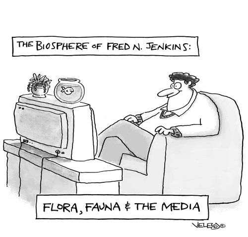 The Biosphere of Fred N. Jenkins: Flora, Fauna and the Media.