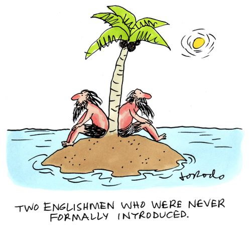 Two Englishmen Who Were Never Formally Introduced.