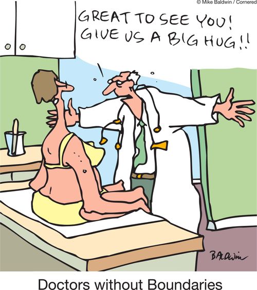 Great to see you! Give us a big hug!!' Doctors without Boundaries.