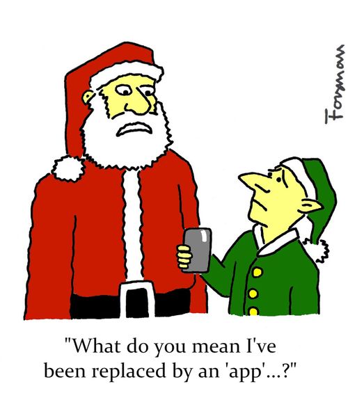 'What do you mean I've been replaced by an 'app'...?'