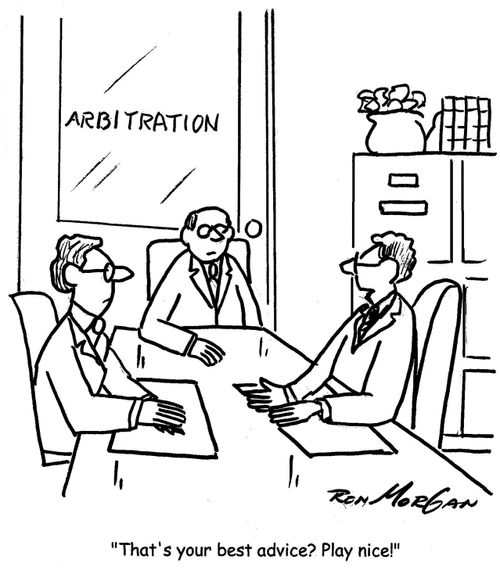 'That's your best advice? Play nice.'