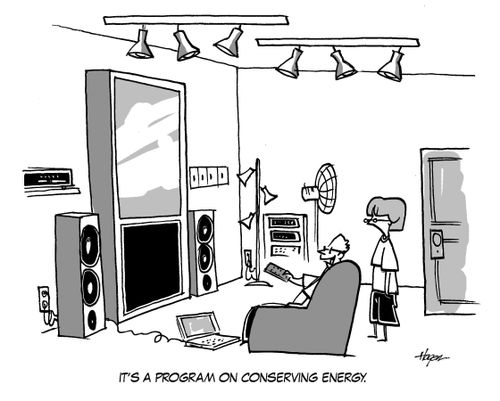 'It's a program on conserving energy.'