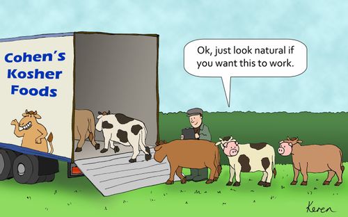 'Ok, just look natural if you want this to work.'